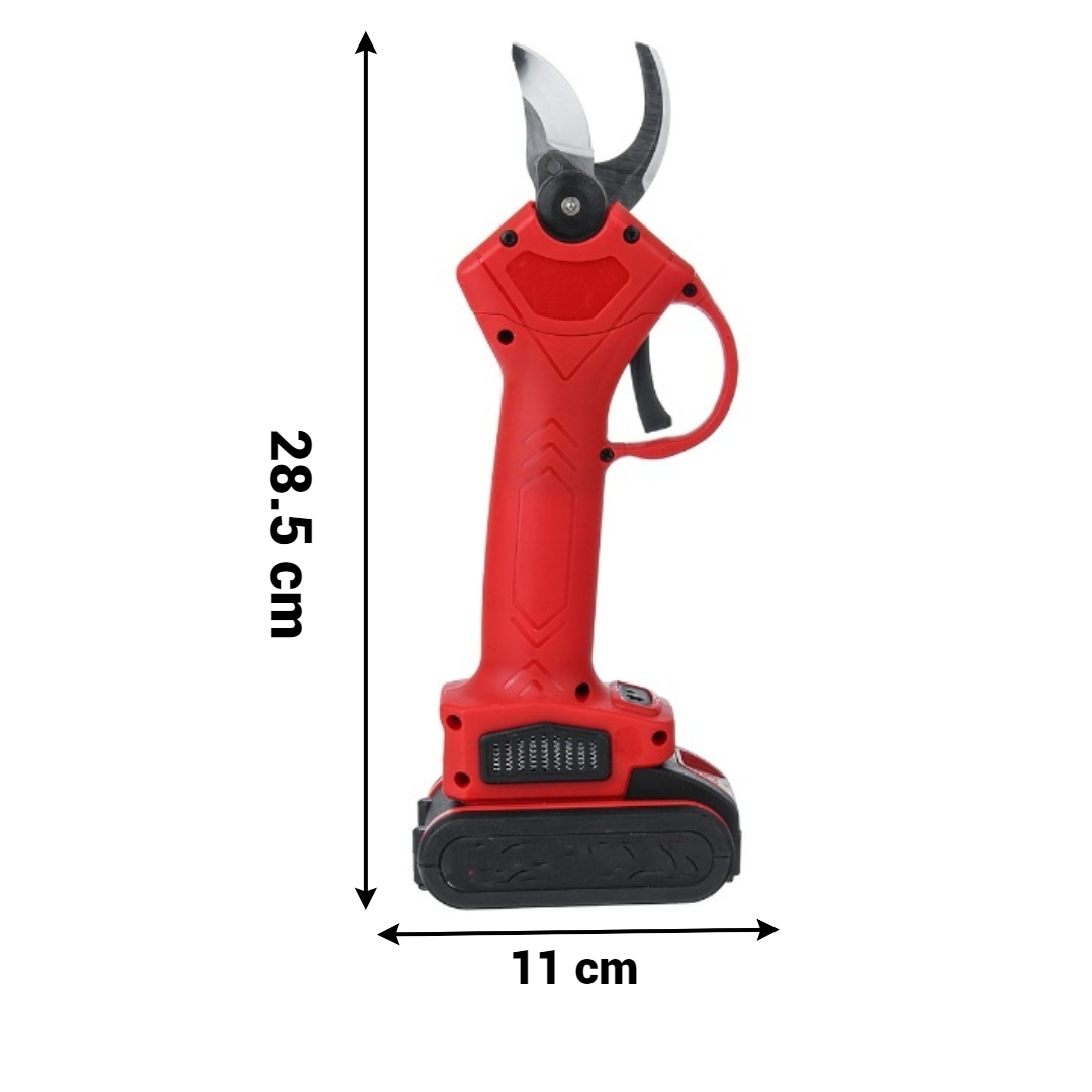 Foarfeca electrica pentru vita de vie, crengi, cu 2 Acumulatori 24V