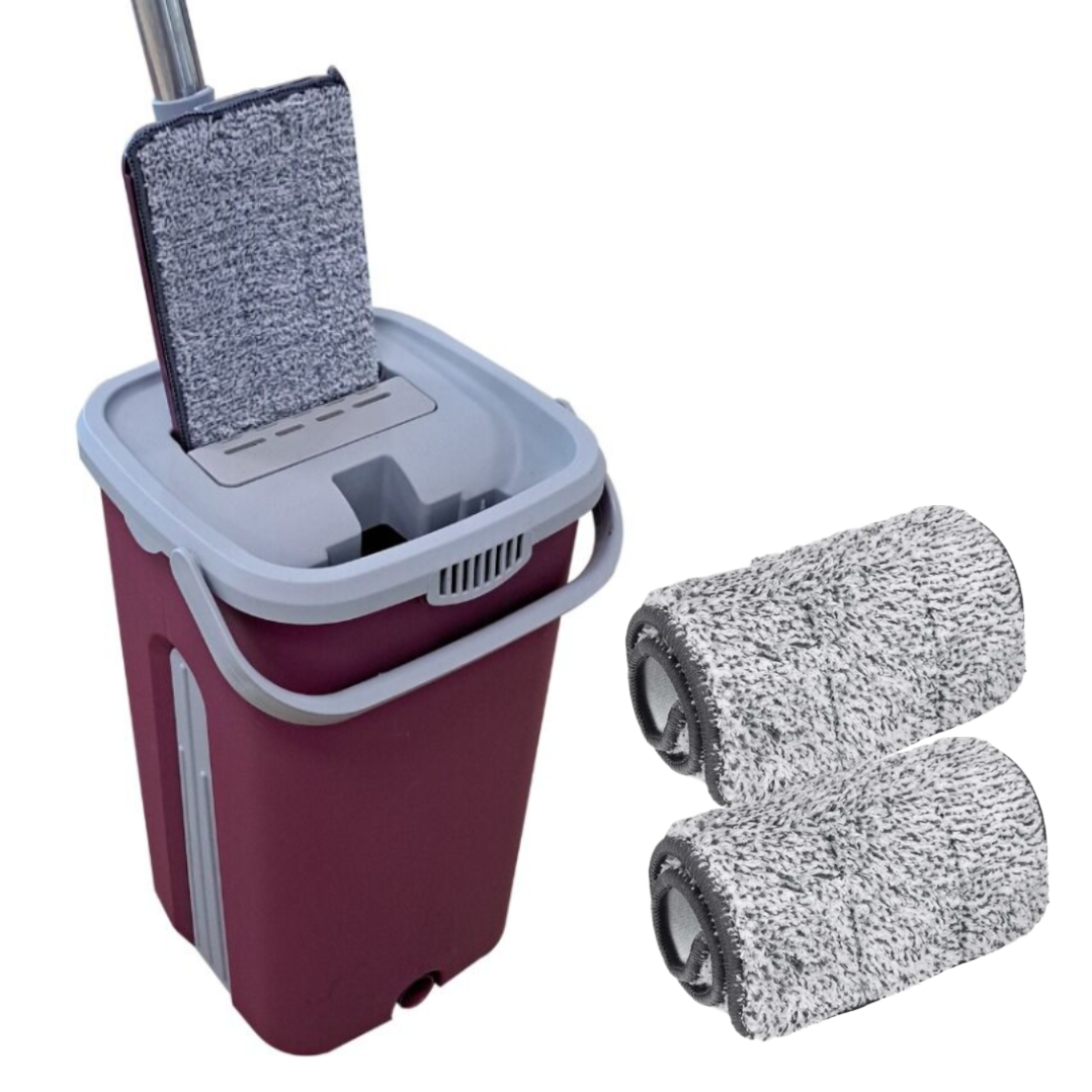 Pachet Mop cu galeata si storcator + 2 rezerve