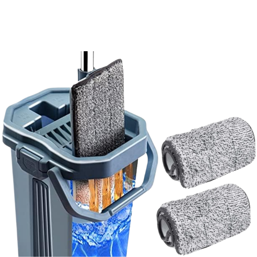 Pachet Mop cu galeata si storcator + 2 rezerve