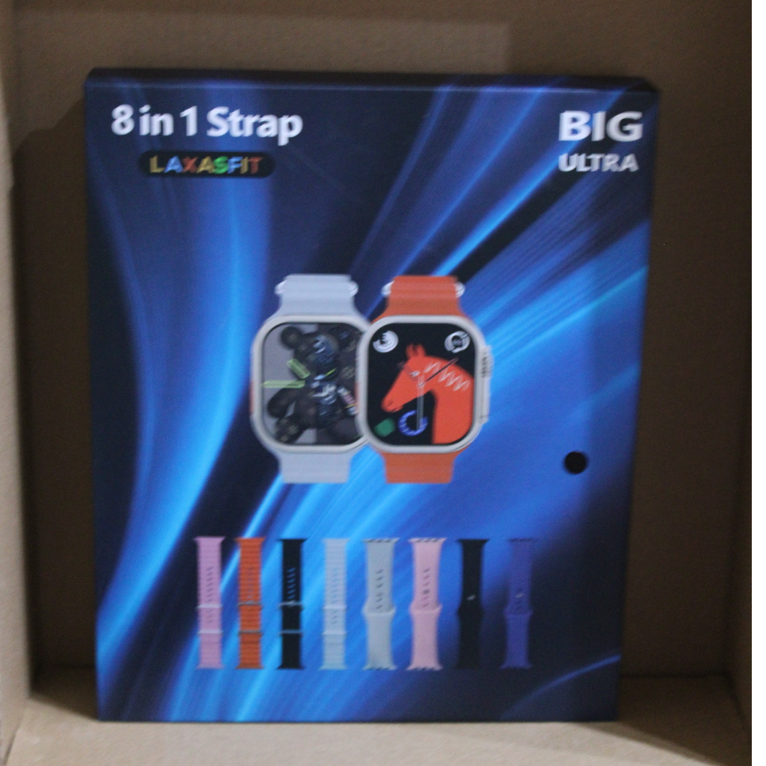 Set ceas inteligent  cu 8 curele de schimb, culori diferite