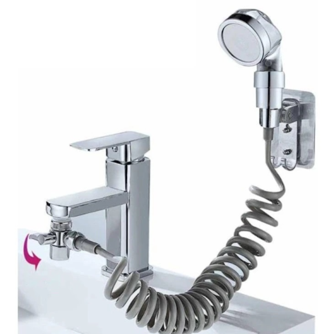 Extensie dus pentru robinet, spalare usoara, furtun flexibil