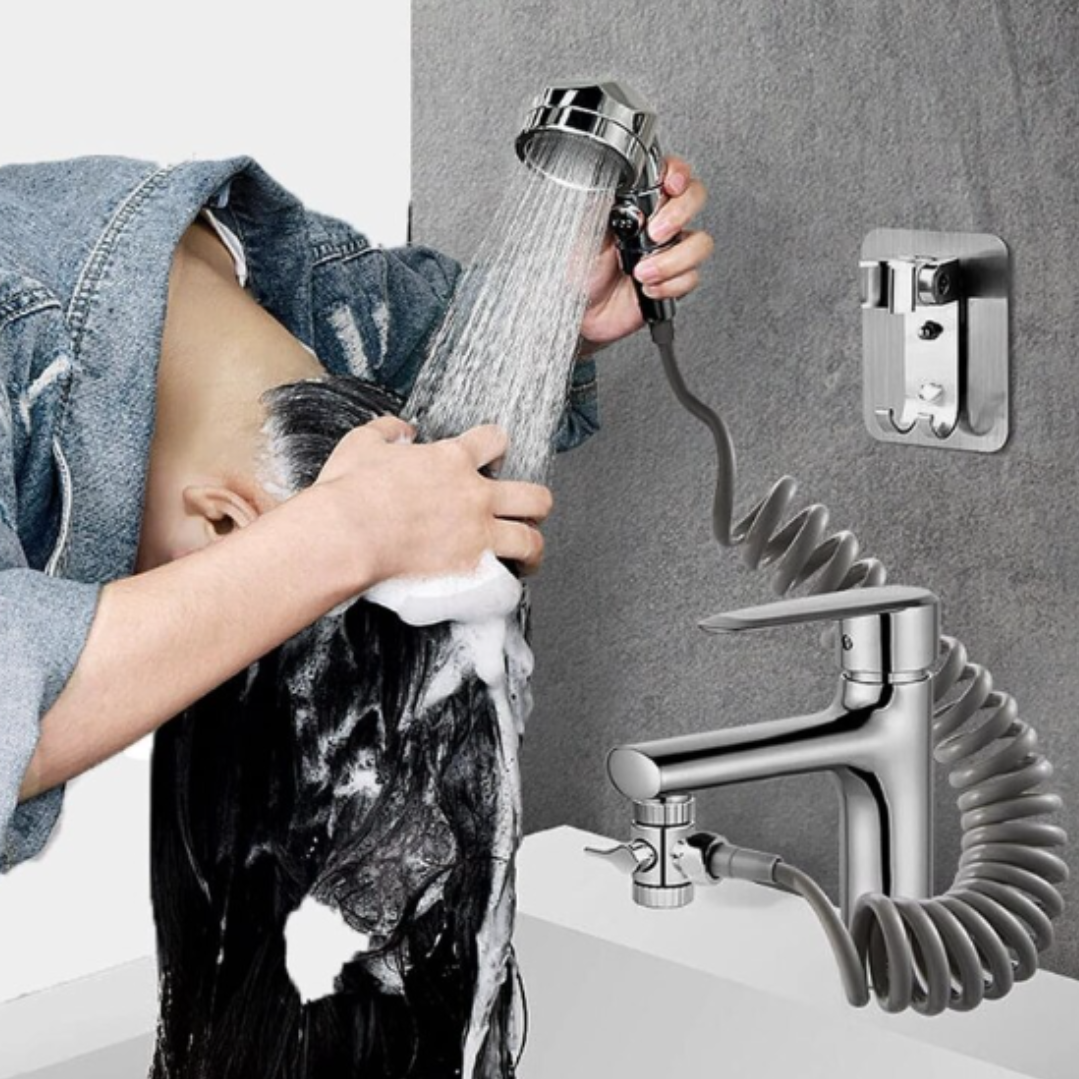 Extensie dus pentru robinet, spalare usoara, furtun flexibil