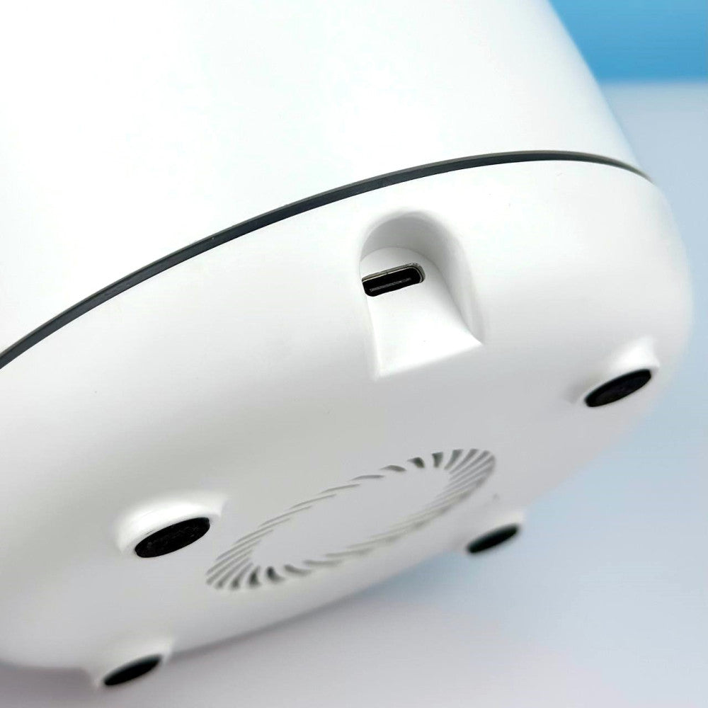 Umidificator tip vulcan cu flacără și difuzor de aromaterapie